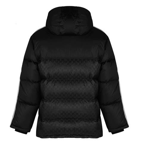 gucci down jacket black|gucci padded jacket men's.